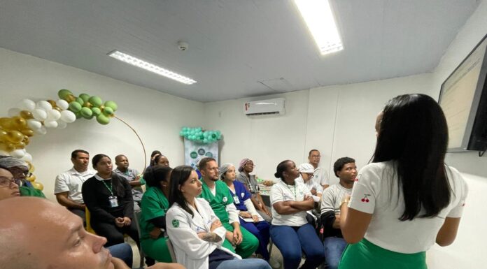 Abril Verde: UPA Valéria reforça importância do uso de EPIs entre profissionais de saúde