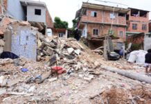 Acompanhamento técnico: Codesal evacua seis edificações no entorno de prédio que desabou em Luís Anselmo