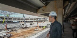 Prefeitura de Salvador: Arena Multiuso Antônio Balbino alcança 63% das obras e deve ser entregue em outubro