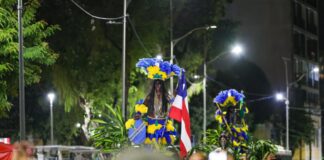 Volta da Cabocla e show de Mariene de Castro levam multidão às ruas neste sábado (4) em celebração do 2 de Julho