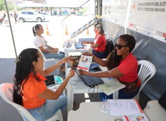 Atendimento à população: MPBA promove cidadania e reflexão sobre justiça, soberania e educação na VII Feira Literária Internacional de Canudos