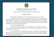 Administração Pública: CRPS publica edital para seleção de Conselheiros Representantes do Governo