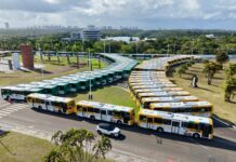 Transporte público: Prefeitura inicia entrega de 700 novos ônibus com ar-condicionado na maior renovação de frota da história de Salvador