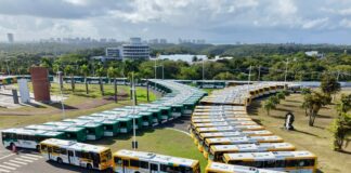 Transporte público: Prefeitura inicia entrega de 700 novos ônibus com ar-condicionado na maior renovação de frota da história de Salvador