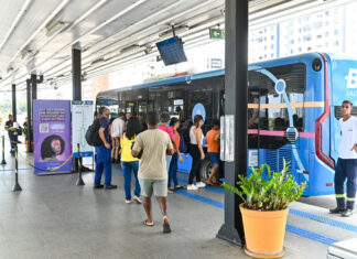 Salvador amplia acesso ao Botão Lilás em estações do BRT para atendimento a mulheres vítimas de violência